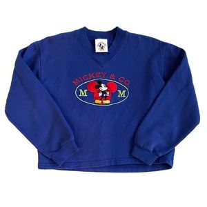 Vintage 90s Mickey Mouse Crewneck Sweatshirt